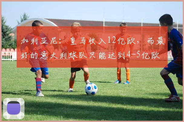 加利亚尼：皇马收入12亿欧，而最好的意大利球队只能达到4-5亿欧